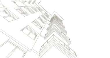 çizgili mimari duvar kağıdı, dijital arkaplan