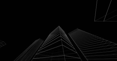 soyut mimari duvar kağıdı, dijital arkaplan