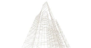 soyut mimari duvar kağıdı, dijital arkaplan