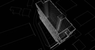 soyut mimari duvar kağıdı, dijital arkaplan