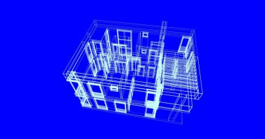 çizgili mimari duvar kağıdı, dijital arkaplan