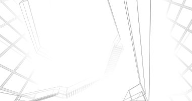 soyut mimari duvar kağıdı, dijital arkaplan