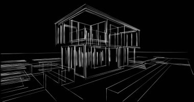 soyut mimari duvar kağıdı, dijital arkaplan