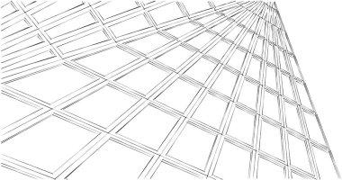 soyut mimari duvar kağıdı, dijital arkaplan