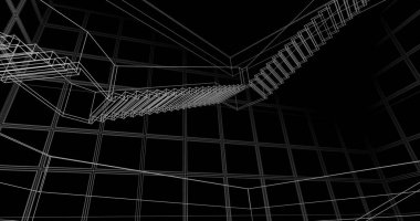 soyut mimari duvar kağıdı, dijital arkaplan