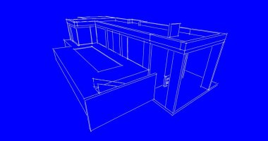 çizgili mimari duvar kağıdı, dijital arkaplan