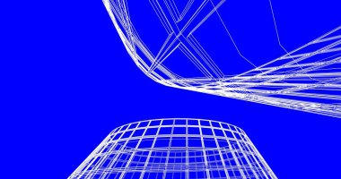 soyut mimari duvar kağıdı, dijital arkaplan