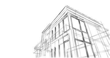 soyut mimari duvar kağıdı, dijital arkaplan