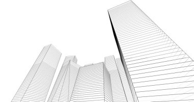 soyut mimari duvar kağıdı, dijital arkaplan