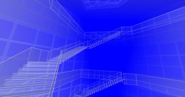 soyut mimari duvar kağıdı, dijital arkaplan