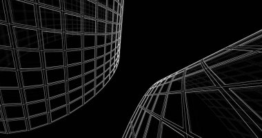 soyut mimari duvar kağıdı, dijital arkaplan