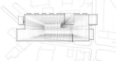soyut mimari duvar kağıdı, dijital arkaplan
