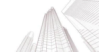 soyut mimari duvar kağıdı, dijital arkaplan