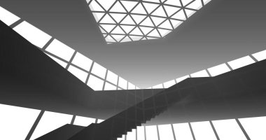 soyut mimari duvar kağıdı, dijital arkaplan