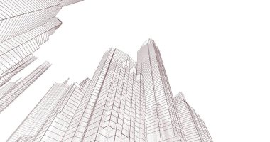 soyut mimari duvar kağıdı, dijital arkaplan