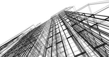 soyut mimari duvar kağıdı, dijital arkaplan