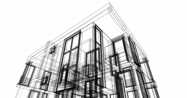 çizgili mimari duvar kağıdı, dijital arkaplan