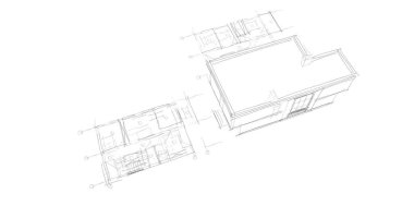 çizgili mimari duvar kağıdı, dijital arkaplan