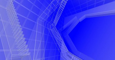 soyut mimari duvar kağıdı, dijital arkaplan