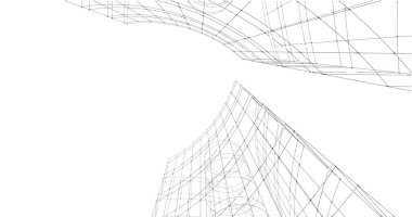 soyut mimari duvar kağıdı, dijital arkaplan