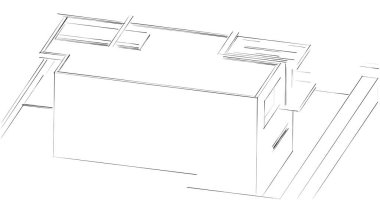 soyut mimari duvar kağıdı, dijital arkaplan