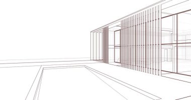 çizgili mimari duvar kağıdı, dijital arkaplan