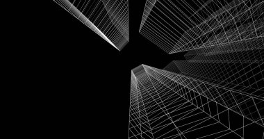 soyut mimari duvar kağıdı, dijital arkaplan