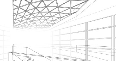 soyut mimari duvar kağıdı, dijital arkaplan