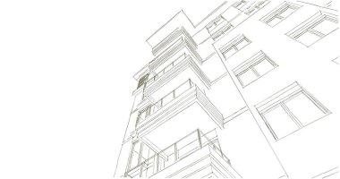 çizgili mimari duvar kağıdı, dijital arkaplan