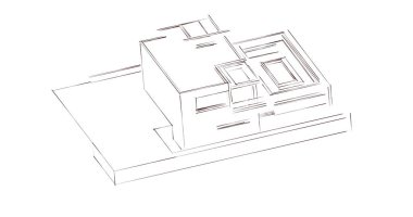 soyut mimari duvar kağıdı, dijital arkaplan