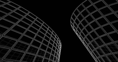 soyut mimari duvar kağıdı, dijital arkaplan