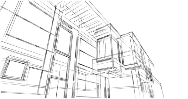 soyut mimari duvar kağıdı, dijital arkaplan