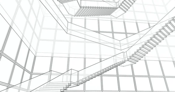 soyut mimari duvar kağıdı, dijital arkaplan