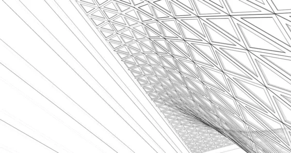 Fondo Pantalla Arquitectónica Abstracta Fondo Digital —  Fotos de Stock