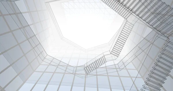 soyut mimari duvar kağıdı konsepti, dijital arkaplan