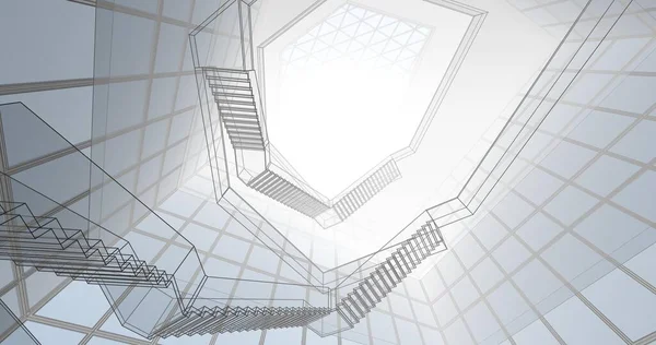 soyut mimari duvar kağıdı konsepti, dijital arkaplan