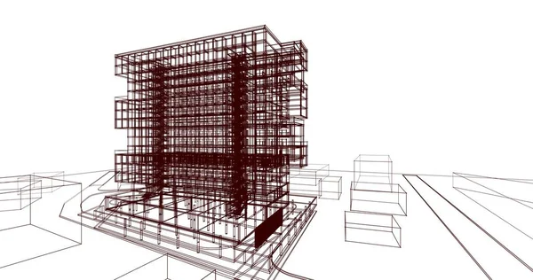 soyut mimari duvar kağıdı, dijital arkaplan