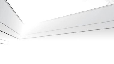 minimal 3d mimari şekillerde hareket etmek