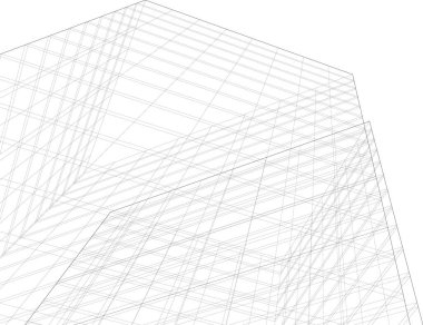 soyut mimari duvar kağıdı, dijital arkaplan