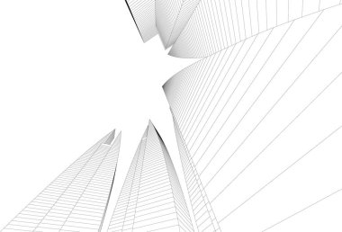 soyut mimari duvar kağıdı, dijital arkaplan