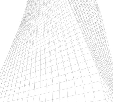 soyut mimari duvar kağıdı konsepti, dijital arkaplan