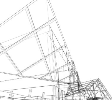 soyut mimari duvar kağıdı, dijital arkaplan