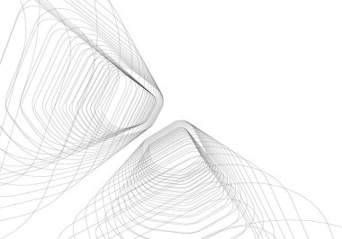 soyut mimari duvar kağıdı, dijital arkaplan