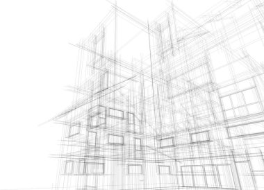 soyut mimari duvar kağıdı, dijital arkaplan