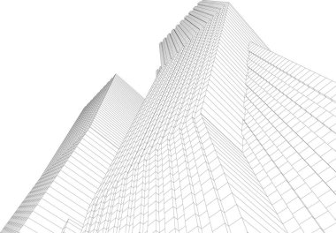 soyut mimari duvar kağıdı, dijital arkaplan