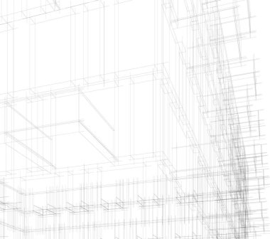 soyut mimari duvar kağıdı, dijital arkaplan