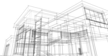 soyut mimari duvar kağıdı, dijital arkaplan