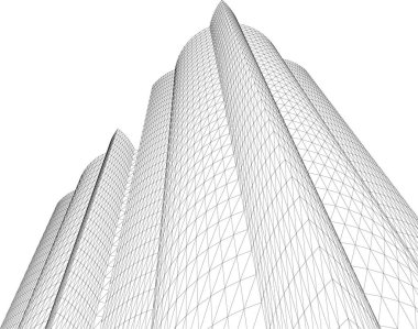 soyut mimari duvar kağıdı, dijital arkaplan