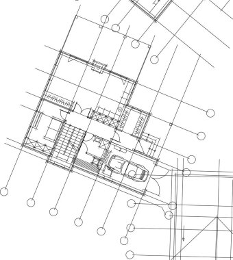 soyut mimari duvar kağıdı, dijital arkaplan