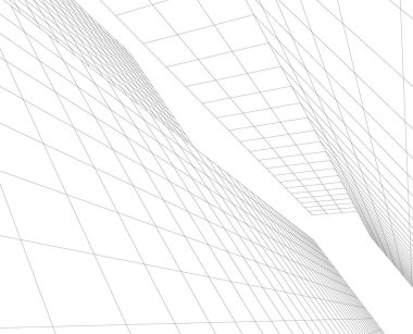 soyut mimari duvar kağıdı, dijital arkaplan